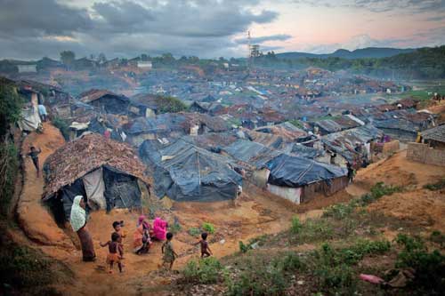 Kutupulung refugee camp in Bangladesh